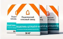 Штукатурка гипсовая Штукатур-М машинная 30 кг Штукатурка гипсовая Штукатур-М машинная 30 кг