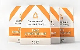 Гипс строительный Пешелань 35 кг Гипс строительный Пешелань 35 кг