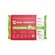 Утеплитель Роквул Лайт Баттс Скандик 800x600x100 мм 2,88 кв. м Утеплитель Роквул Лайт Баттс Скандик 800x600x100 мм 2,88 кв. м