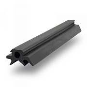 Резиновый уплотнитель для алюминиевого соединительного профиля Резиновый уплотнитель для алюминиевого соединительного профиля