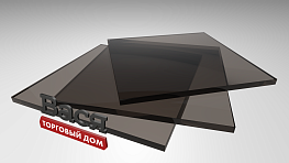 Монолитный поликарбонат BORREX 2 мм серый Монолитный поликарбонат BORREX 2 мм серый