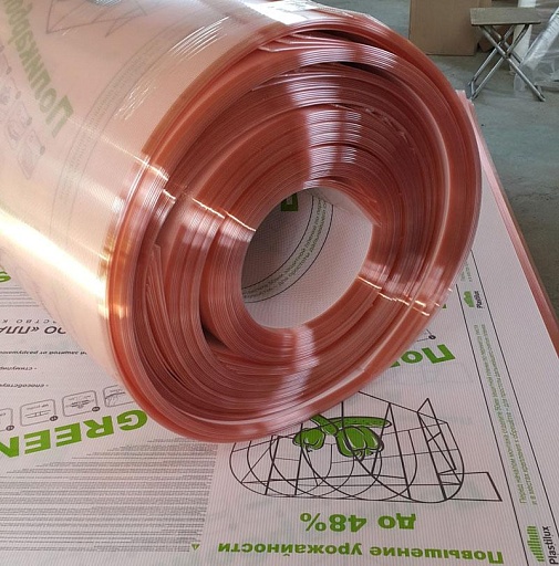 Сотовый поликарбонат GREENHOUSE-NANO 4 мм розовый
