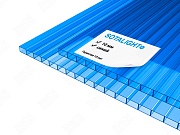 Сотовый поликарбонат SOTALIGHT 10 мм синий Сотовый поликарбонат SOTALIGHT 10 мм синий