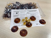 Термошайба универсальная МОНОЛИТ для поликарбоната янтарь 50 шт Термошайба универсальная МОНОЛИТ для поликарбоната янтарь 50 шт