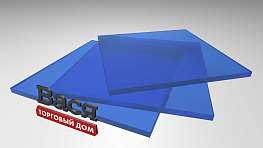 Монолитный поликарбонат BORREX 2 мм синий Монолитный поликарбонат BORREX 2 мм синий