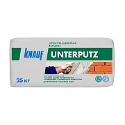 Штукатурка Knauf Унтерпутц цементная фасадная 25 кг Штукатурка Knauf Унтерпутц цементная фасадная 25 кг