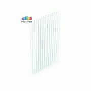 Сотовый поликарбонат ROYALPLAST 4 мм 2-UV ГОСТ прозрачный Сотовый поликарбонат ROYALPLAST 4 мм 2-UV ГОСТ прозрачный