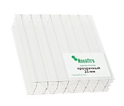 Сотовый поликарбонат NOVATTRO 25 мм прозрачный Сотовый поликарбонат NOVATTRO 25 мм прозрачный