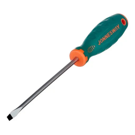 Отвертка плоская SL6,5 150 мм Jonnesway Anti-slip grip (D71S6150) Отвертка плоская SL6,5 150 мм Jonnesway Anti-slip grip (D71S6150)