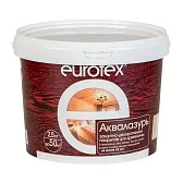 Лак антисептик акриловый Eurotex Аквалазурь бесцветный 2,5 л Лак антисептик акриловый Eurotex Аквалазурь бесцветный 2,5 л