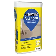 Наливной пол Weber.vetonit fast 4000 универсальный 20 кг Наливной пол Weber.vetonit fast 4000 универсальный 20 кг
