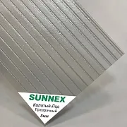 Сотовый поликарбонат SUNNEX 8 мм прозрачный колотый лед Сотовый поликарбонат SUNNEX 8 мм прозрачный колотый лед