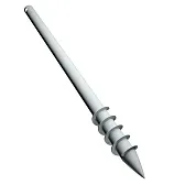 Свая-шуруп d57х2000 мм оцинкованная Свая-шуруп d57х2000 мм оцинкованная