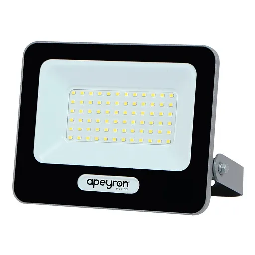 Прожектор светодиодный Apeyron Стандарт 6500 50 Вт IP65 серый Прожектор светодиодный Apeyron Стандарт 6500 50 Вт IP65 серый