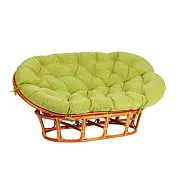 Диван садовый из ротанга TetСhair Mamasan медовый/олива 1690х1020х800 мм с подушкой (24260) Диван садовый из ротанга TetСhair Mamasan медовый/олива 1690х1020х800 мм с подушкой (24260)