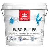 Шпатлевка Tikkurila/Tikkivala Euro Filler влагостойкая 5 л Шпатлевка Tikkurila/Tikkivala Euro Filler влагостойкая 5 л