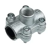 Обойма ремонтная Gebo ANB 1" х 1/2 ВР(г) с водоотводом чугунная оцинкованная (01.261.28.0301) Обойма ремонтная Gebo ANB 1" х 1/2 ВР(г) с водоотводом чугунная оцинкованная (01.261.28.0301)