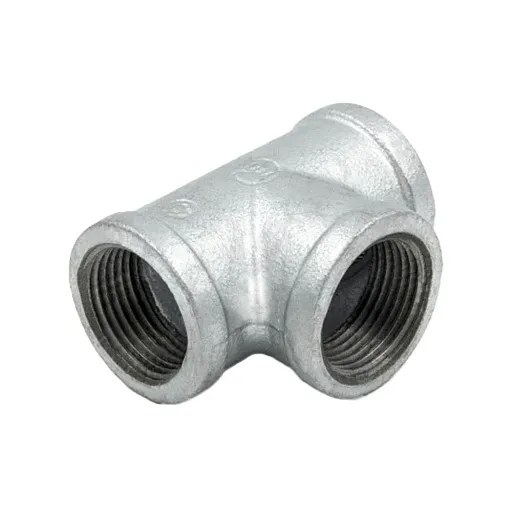 Тройник Fittex Plus 2 ВР(г) х 2 ВР(г) х 2 ВР(г) чугунный оцинкованный (127-3573) Тройник Fittex Plus 2 ВР(г) х 2 ВР(г) х 2 ВР(г) чугунный оцинкованный (127-3573)