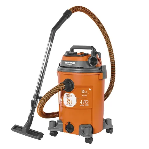 Строительный пылесос Daewoo DAVC 2516S 1600 Вт 25 л