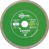 Диск алмазный по керамограниту Trio-Diamond Hot Pres 180x25,4x1,8 мм сплошной мокрый рез (EG354)