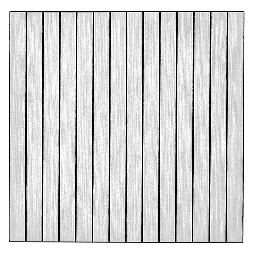 Панель самоклеящаяся ПВХ 600х600х2,5 мм Lako decor белая 1,8 кв.м (5 шт.)