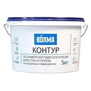 Гидроизоляция полимерная Волма Контур голубая 5 кг Гидроизоляция полимерная Волма Контур голубая 5 кг