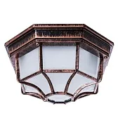 Светильник садово-парковый потолочный Arte Lamp Pegasus античная медь E27 60 Вт IP44 (A3100PL-1AC)