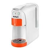 Кофеварка капсульная Kitfort 3 в 1 КТ-7509 белая Кофеварка капсульная Kitfort 3 в 1 КТ-7509 белая