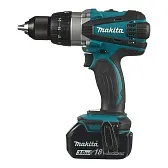 Дрель-шуруповерт ударная аккумуляторная Makita LXT DHP458RFE 18 В 3 Ач Li-Ion 2 АКБ и ЗУ (DHP458RFE) Дрель-шуруповерт ударная аккумуляторная Makita LXT DHP458RFE 18 В 3 Ач Li-Ion 2 АКБ и ЗУ (DHP458RFE)