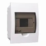 Щит распределительный встраиваемый Dekraft пластиковый IP41 222х172х92 мм 6 модулей прозрачная дверь (31002DEK) Щит распределительный встраиваемый Dekraft пластиковый IP41 222х172х92 мм 6 модулей прозрачная дверь (31002DEK)