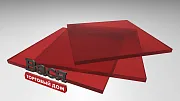 Монолитный поликарбонат BORREX 3 мм красный Монолитный поликарбонат BORREX 3 мм красный