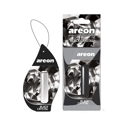 Ароматизатор автомобильный Areon Liquid 5 ML Черный кристалл 15 г Ароматизатор автомобильный Areon Liquid 5 ML Черный кристалл 15 г