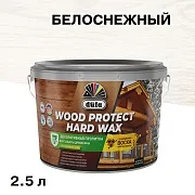 Антисептик Dufa Wood Protect Hard Wax декоративный для дерева белоснежный 2,5 л Антисептик Dufa Wood Protect Hard Wax декоративный для дерева белоснежный 2,5 л