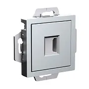 Розетка HDMI Systeme Electric AtlasDesign встраиваемая алюминий (ATN000380) Розетка HDMI Systeme Electric AtlasDesign встраиваемая алюминий (ATN000380)