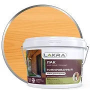 Лак акриловый тонированный Лакра орегон 2,5 кг глянцевый Лак акриловый тонированный Лакра орегон 2,5 кг глянцевый