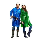 Плащ влагозащитный унисекс ПВД ГК Спецобъединение 44-56 (S-XXL) рост 175 см Плащ влагозащитный унисекс ПВД ГК Спецобъединение 44-56 (S-XXL) рост 175 см