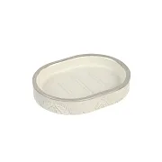 Мыльница для ванной Fora Delight настольная полирезин бежевая (FOR-DLT036) Мыльница для ванной Fora Delight настольная полирезин бежевая (FOR-DLT036)