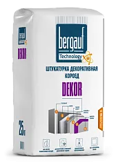 Штукатурка Bergauf Dekor декоративная короед 25 кг Штукатурка Bergauf Dekor декоративная короед 25 кг