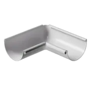 Docke STAL PREMIUM Угол внутренний 90° D125 (Пломбир 9010) Docke STAL PREMIUM Угол внутренний 90° D125 (Пломбир 9010)