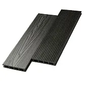 Доска террасная Greenwerk 21х135х3000 мм ДПК графит (2 шт.) Доска террасная Greenwerk 21х135х3000 мм ДПК графит (2 шт.)