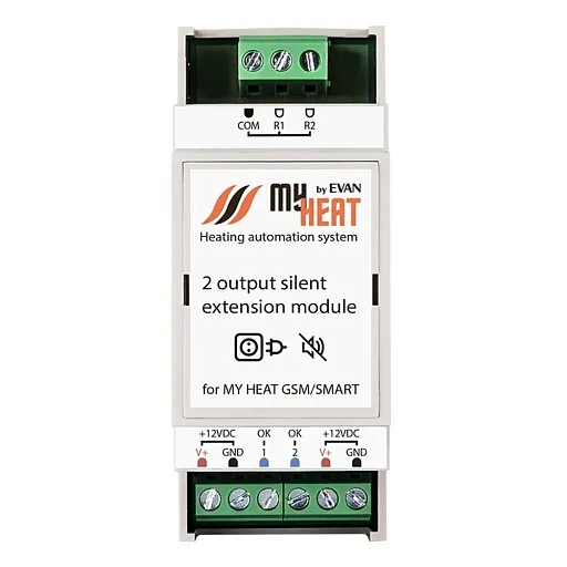 Блок расширения MyHeat RL2S на 2 выхода (6296) Блок расширения MyHeat RL2S на 2 выхода (6296)