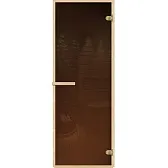 Дверь для бани и сауны стеклянная бронза DoorWood 690х1890 мм (DW01217) Дверь для бани и сауны стеклянная бронза DoorWood 690х1890 мм (DW01217)