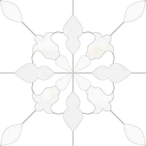 Керамогранит Monopole Aramis White 187х187х8 мм (23 шт.=0,805 кв.м) Керамогранит Monopole Aramis White 187х187х8 мм (23 шт.=0,805 кв.м)