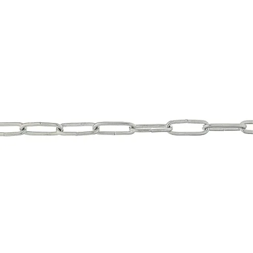 Цепь длиннозвенная оцинкованная d3 мм DIN 763 (5 м)