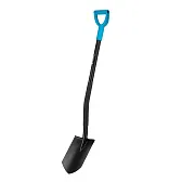 Лопата штыковая Palisad Luxe сталь для земляных работ с металлическим черенком 915 мм (61371) Лопата штыковая Palisad Luxe сталь для земляных работ с металлическим черенком 915 мм (61371)