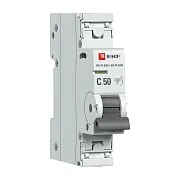 Автоматический выключатель модульный EKF PROxima ВА 47-63N 1P 50А тип C 6 кА 230 В (M636150C) Автоматический выключатель модульный EKF PROxima ВА 47-63N 1P 50А тип C 6 кА 230 В (M636150C)