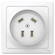 Розетка силовая для электроплит Systeme Electric Blanca скрытая установка с заземлением 3P+N 32 А 440 В IP20 белая (BLNSR003241) Розетка силовая для электроплит Systeme Electric Blanca скрытая установка с заземлением 3P+N 32 А 440 В IP20 белая (BLNSR003241)