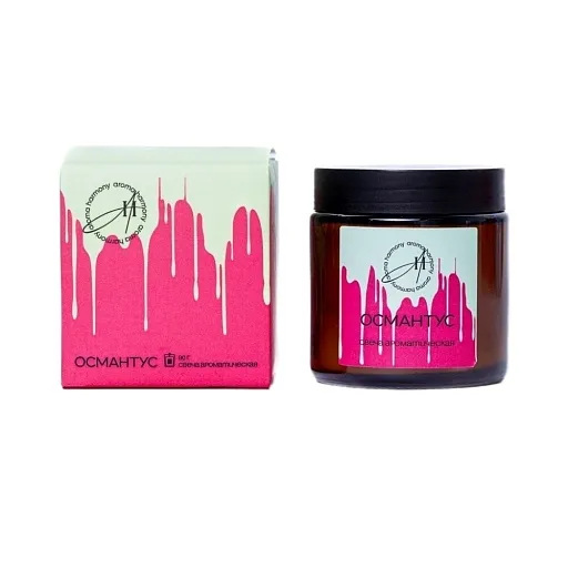 Свеча ароматическая Aroma Harmony Османтус 90 г Свеча ароматическая Aroma Harmony Османтус 90 г