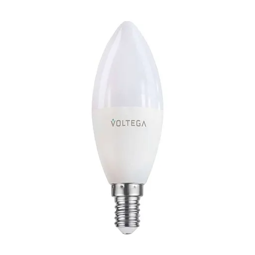 Лампа умная Voltega Wi-Fi bulbs светодиодная диммируемая E14 5 Вт теплый/холодный 2700-6500 К IP20 свеча Лампа умная Voltega Wi-Fi bulbs светодиодная диммируемая E14 5 Вт теплый/холодный 2700-6500 К IP20 свеча