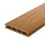 Террасная доска Decking Urban ДПК орех (медовый клён)